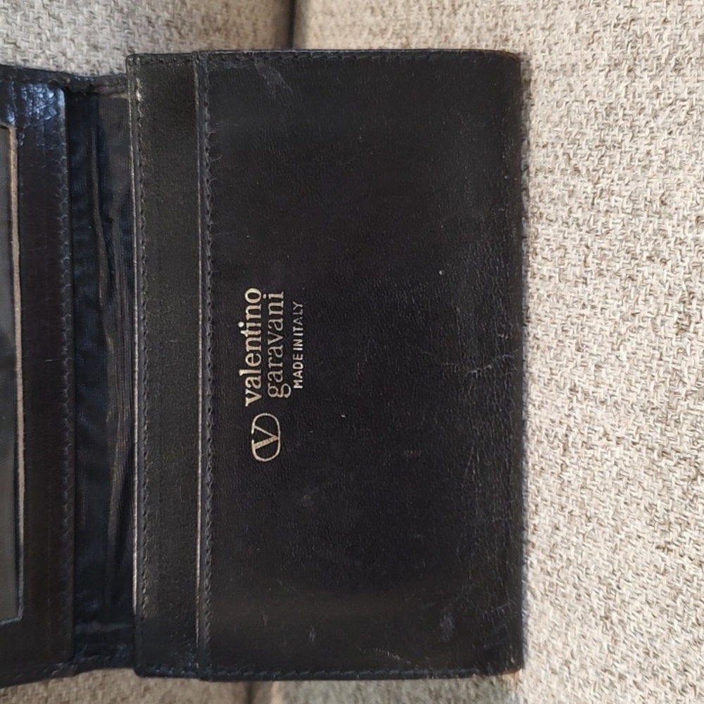 Vintage Valentino Garavani Business Card Holder w/ID Window•Used•1970's/1980's - Picture 3 of 8